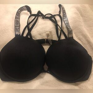 Victorias Secret Bombshell Shine Strap Bikini Top . 38C